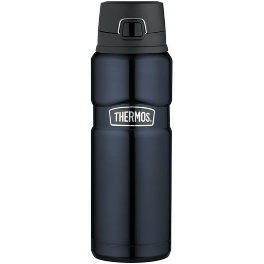 Thermos Stainless King Stainless Steel, Vacuum Insulated Drink Bottle - Midnight Blue - 24 oz.