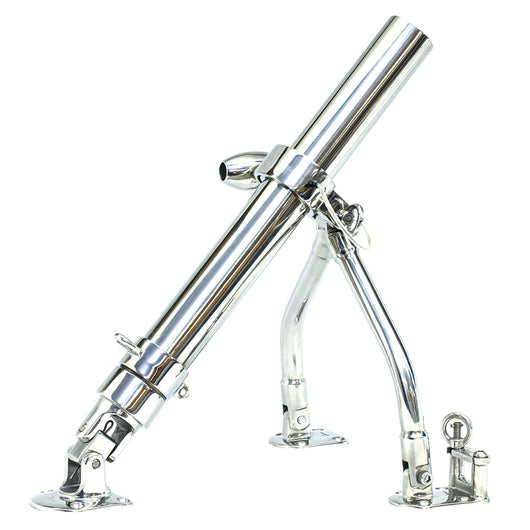 Tigress Large Side Mount Adjustable Outrigger Holders - 1-5/8
