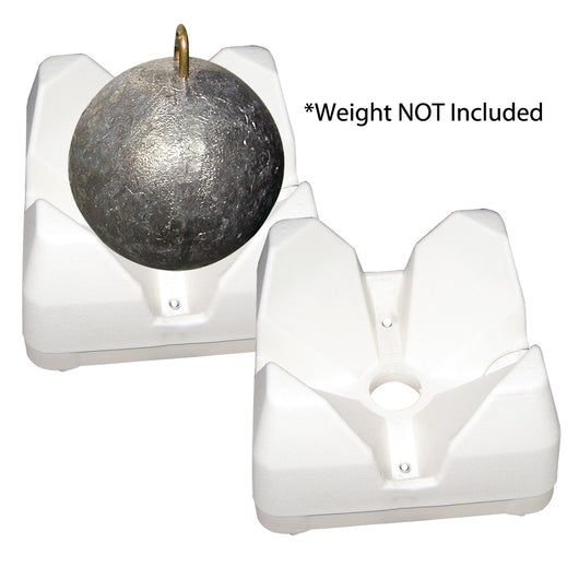Scotty 3022-WH Weight Mate - White 2 Pack [3022-WH]