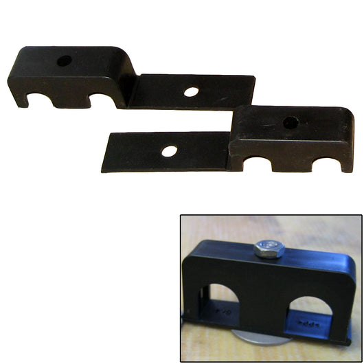Weld Mount Double Poly Clamp f/1/4