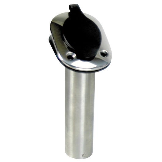 Whitecap 30 Degree Flush Mount Rod Holder - 304 Stainless Steel - 9-1/4