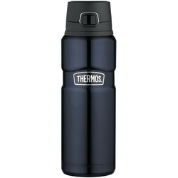 Thermos Stainless King Stainless Steel, Vacuum Insulated Drink Bottle - Midnight Blue - 24 oz.