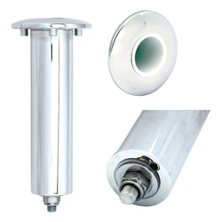 Tigress Blind Mount Round Head Swivel Base Rod Holder - 0 Degree - 9