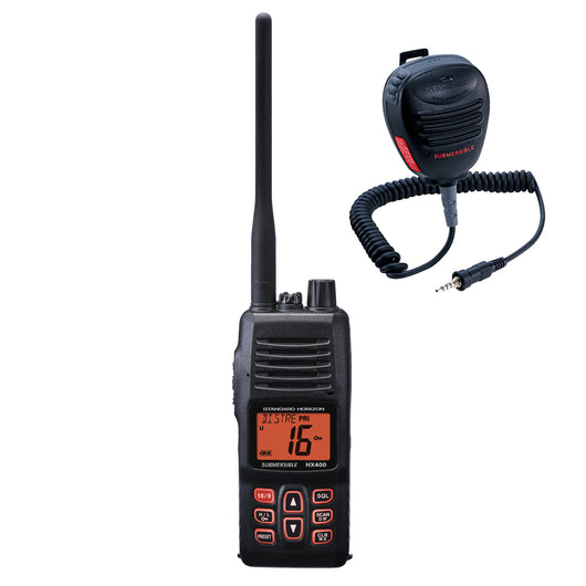 Standard Horizon HX400 VHF w/FREE CMP460 Microphone [HX400/CMP460]