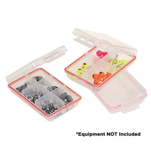 Plano Waterproof Terminal 3-Pack Tackle Boxes - Clear [106100]