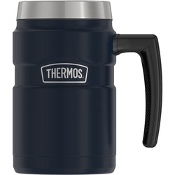 Thermos 16oz Stainless King Coffee Mug - Matte Midnight Blue [SK1600MDBW4]