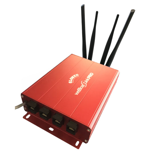 Glomex WeBBoat Link Pro Dual-SIM 4G/WiFi Indoor Unit Coastal  Ocean Internet System f/North America [IT1304PRO/US]