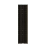 OBSIDIAN® SERIES 90 Watt Long Solar Panel Kit AirStream Curved Roof Feet