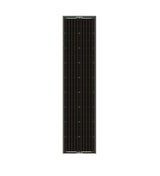 OBSIDIAN® SERIES 180 Watt Long Solar Panel Kit Airstream Curved Roof Feet (2 x 90)
