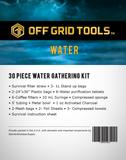 30 Piece Water Gathering Kit